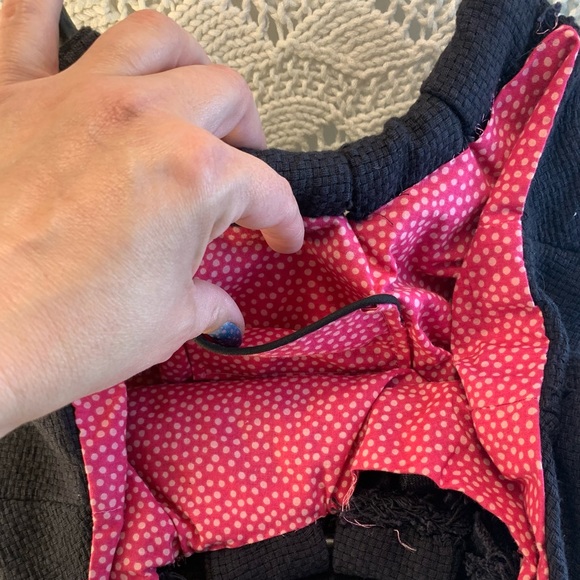 Black Bamboo Handle Handbag. - Picture 5 of 5